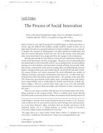The Process of Social Innovation