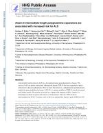 Ataxin-2 intermediate-length polyglutamine expansions are associated with increased risk for ALS