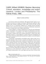 Becoming Critical: education, knowledge and action research