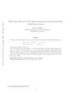 Finite-time blow-up in the higher-dimensional parabolic-parabolic Keller-Segel system