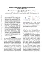 Informer: Beyond Efficient Transformer for Long Sequence Time-Series Forecasting