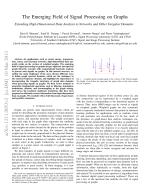 The Emerging Field of Signal Processing on Graphs: Extending High-Dimensional Data Analysis to Networks and Other Irregular Domains
