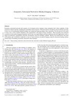 Generative Adversarial Network in Medical Imaging: A Review