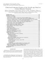 Clinical and Laboratory Features of the Nocardia spp. Based on Current Molecular Taxonomy