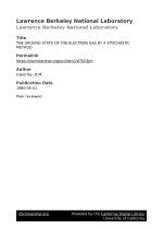 THE GROUND STATE OF THE ELECTRON GAS BY A STOCHASTIC METHOD