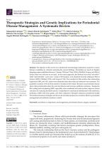 Therapeutic Strategies and Genetic Implications for Periodontal Disease Management: A Systematic Review