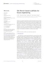 Silk fibroin-based scaffolds for tissue engineering