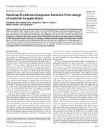 Roadmap for advanced aqueous batteries: From design of materials to applications