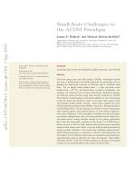 Small-Scale Challenges to the ΛCDM Paradigm