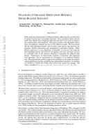 TRAINING UNBIASED DIFFUSION MODELS FROM BIASED DATASET