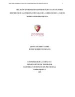 RELACIÓN ENTRE BIENESTAR PSICOLÓGICO Y LOS FACTORES HISTÓRICOS DE LAS PERSONAS PRIVADAS DE LA LIBERTAD DE LA CÁRCEL MODELO DE BARRANQUILLA