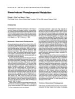 Stress-Induced Phenylpropanoid Metabolism