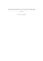 RANDOM GRAPHS AND COMPLEX NETWORKS Volume I
