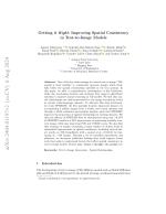 Getting it Right: Improving Spatial Consistency in Text-to-Image Models