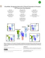ClassMeta: Designing Interactive Virtual Classmate to Promote VR Classroom Participation