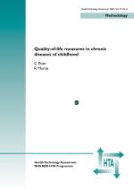Quality-of-life measures in chronic diseases of childhood