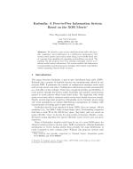 Kademlia: A Peer-to-Peer Information System Based on the XOR Metric
