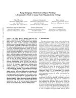Large Language Model Lateral Spear Phishing: A Comparative Study in Large-Scale Organizational Settings