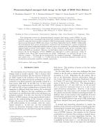 Phenomenological emergent dark energy in the light of DESI Data Release 1
