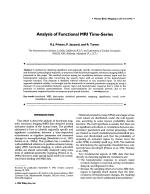 Analysis of Functional MRI Time-Series