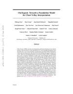 CheXagent: Towards a Foundation Model for Chest X-Ray Interpretation