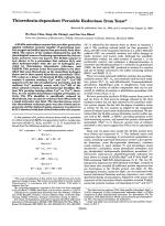 Thioredoxin-dependent Peroxide Reductase from Yeast