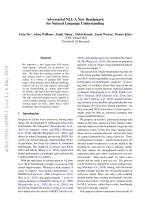 Adversarial NLI: A New Benchmark for Natural Language Understanding