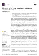 Circulating Liquid Biopsy Biomarkers in Glioblastoma: Advances and Challenges