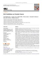 EAU Guidelines on Prostate Cancer