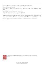 Openness, Trade Liberalization, and Growth in Developing Countries