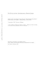 On Evaluating Adversarial Robustness