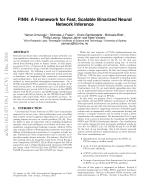FINN: A Framework for Fast, Scalable Binarized Neural Network Inference