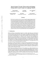 Sparse Feature Circuits: Discovering and Editing Interpretable Causal Graphs in Language Models