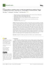 Composition and Function of Neutrophil Extracellular Traps