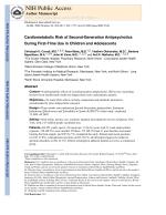 Cardiometabolic Risk of Second-Generation Antipsychotics During First-Time Use in Children and Adolescents