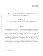 The Large N Limit of Superconformal field theories and supergravity