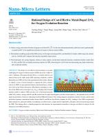 Rational Design of Cost-Effective Metal-Doped ZrO2 for Oxygen Evolution Reaction