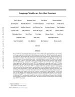 Language Models are Few-Shot Learners