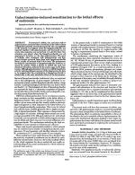 Galactosamine-induced sensitization to the lethal effects of endotoxin