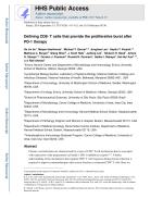 Defining CD8+ T cells that provide the proliferative burst after PD-1 therapy