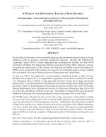 A Project for Monitoring Trends in Burn Severity