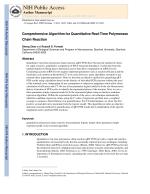 Comprehensive Algorithm for Quantitative Real-Time Polymerase Chain Reaction