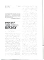 Richard Thaler, Cass Sunstein NUDGE. IMPROVING DECISIONS ABOUT HEALTH, WEALTH AND HAPPINESS