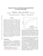 Simple Copy-Paste is a Strong Data Augmentation Method for Instance Segmentation