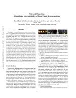 Network Dissection: Quantifying Interpretability of Deep Visual Representations