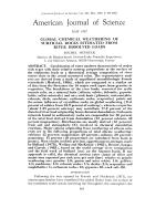 GLOBAL CHEMICAL WEATHERING OF SURFICIAL ROCKS ESTIMATED FROM RIVER DISSOLVED LOADS