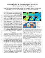 GaussianGrasper: 3D Language Gaussian Splatting for Open-vocabulary Robotic Grasping