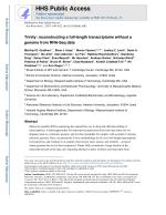 Trinity: reconstructing a full-length transcriptome without a genome from RNA-Seq data