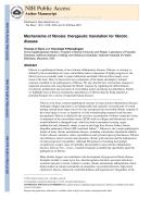 Mechanisms of fibrosis: therapeutic translation for fibrotic disease