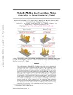 MotionLCM: Real-time Controllable Motion Generation via Latent Consistency Model